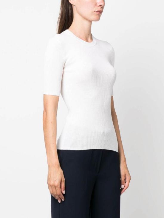 25FW 파로쉬 반팔 티셔츠 D510795LEILA24002 White - PAROSH