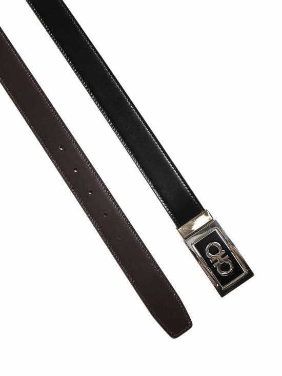  살바토레 페라가모 가죽 벨트 670421780463001 Black - SALVATORE FERRAGAMO