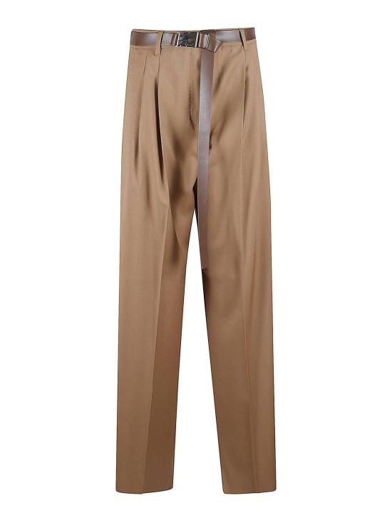 25FW 막스마라 스트레이트 팬츠 2526136061600026 Light Brown