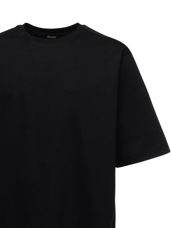  에르노 라미나르 반팔 티셔츠 JG00057UL520959300 Black - HERNO