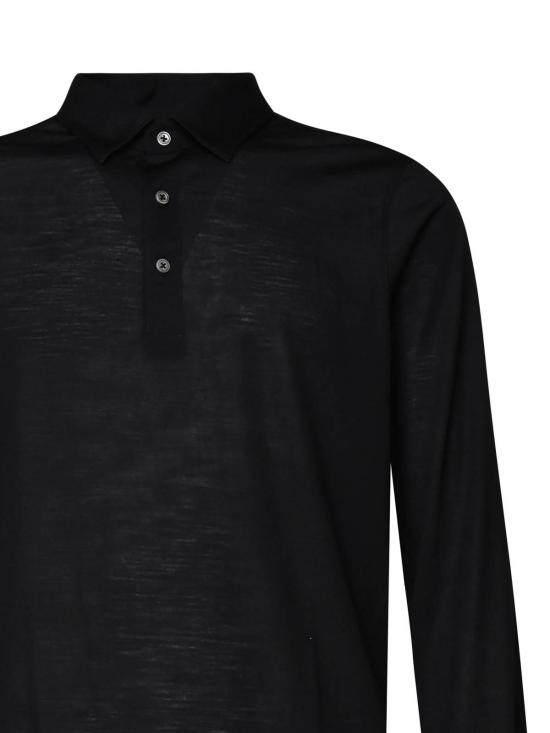 25FW 줄리아노 갈리아노 긴팔 티셔츠 6800160108099 Black - GIULIANO GALIANO
