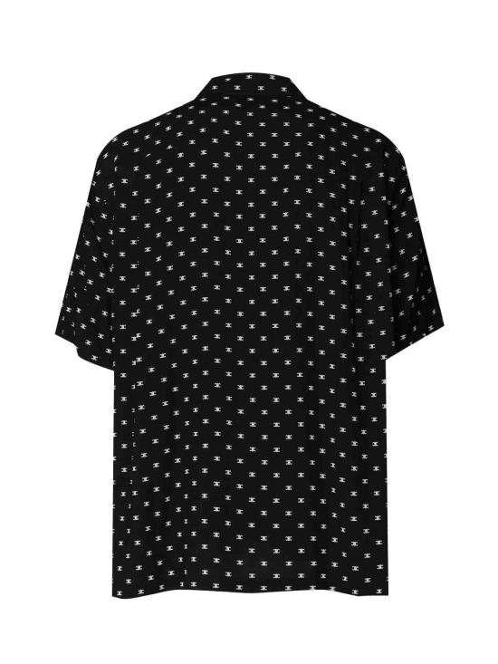 25FW 셀린느 반팔 셔츠 2C946387Z12NC Black - CELINE