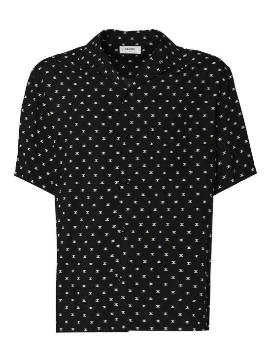 25FW 셀린느 반팔 셔츠 2C946387Z12NC Black - CELINE