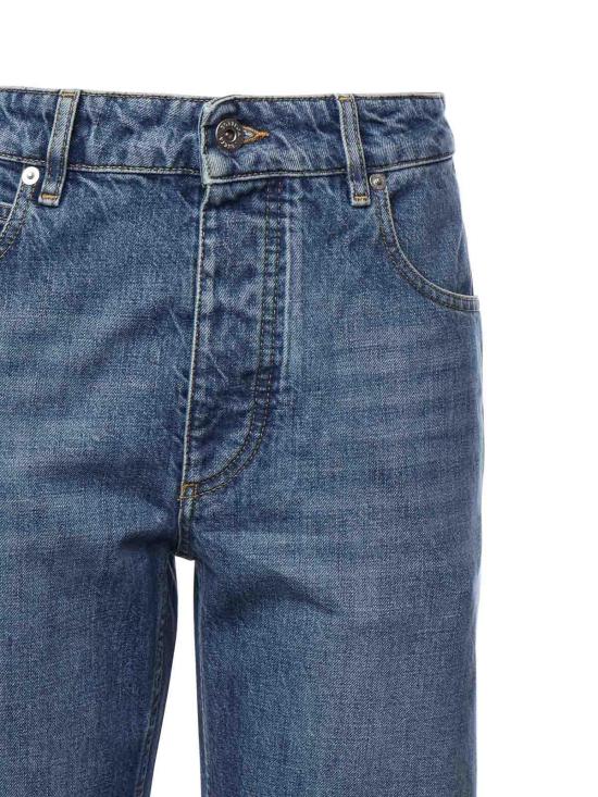  보테가베네타 스트레이트 팬츠 813503V42W04715 Dark Wash - BOTTEGA VENETA