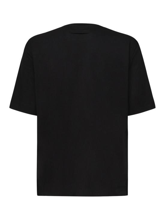 25FW 에르메네질도제냐 반팔 티셔츠 UF366A9F734K09001 Black - ERMENEGILDO ZEGNA