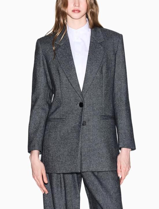 25FW 알마니 수트 자켓 XW000693AF16146M8049 Grey - ARMANI