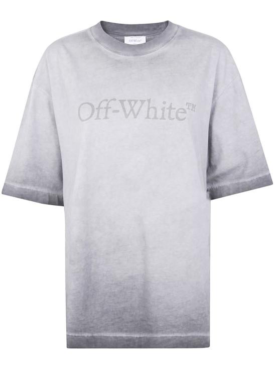 25FW 오프화이트 반팔 티셔츠 OMAA120F25JER00Q 1212 Black