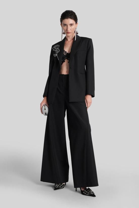 25FW 블루마린 민소매 티셔츠 425450 2C405A Black - BLUMARINE