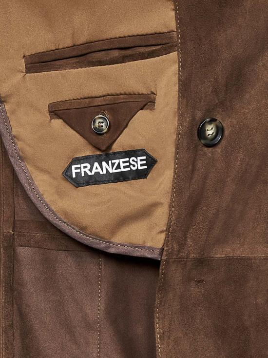 25FW 프랜지스 콜렉션 수트 자켓 DF886CMAWOOD BROWN - FRANZESE COLLECTION