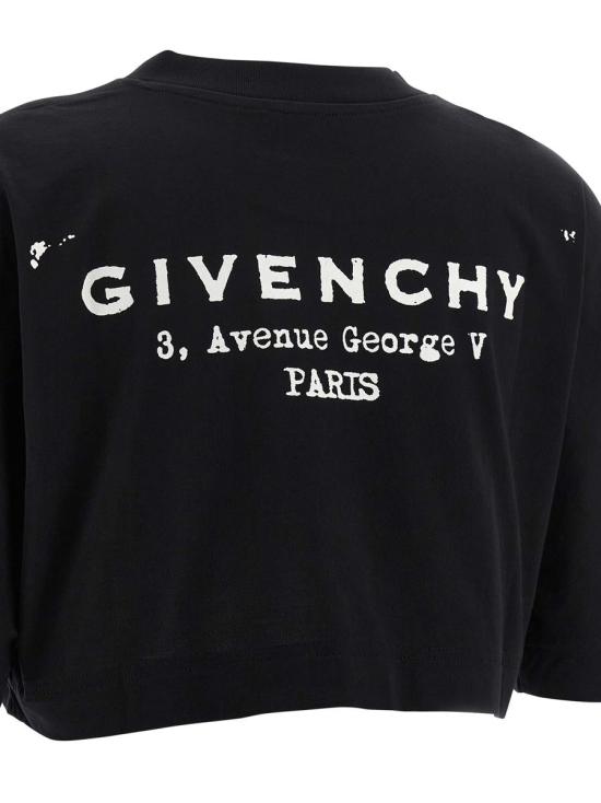  지방시 반팔 티셔츠 BW70FKP75N001 Black - GIVENCHY
