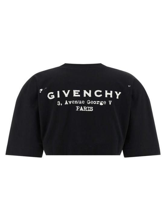 지방시 반팔 티셔츠 BW70FKP75N001 Black - GIVENCHY