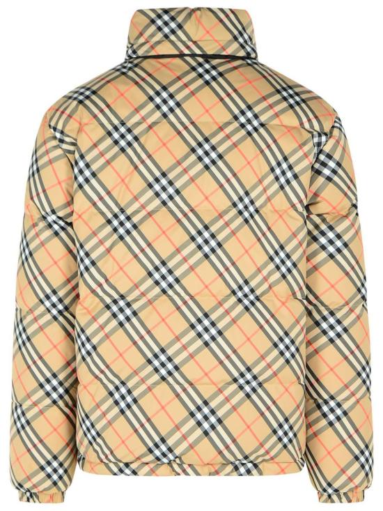 25FW 버버리 리버시블 체크 스노우든 푸퍼 자켓 8110189B9368 Beige - BURBERRY