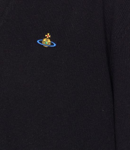 25FW 비비안웨스트우드 가디건 27010014Y0021N401 Black - VIVIENNE WESTWOOD