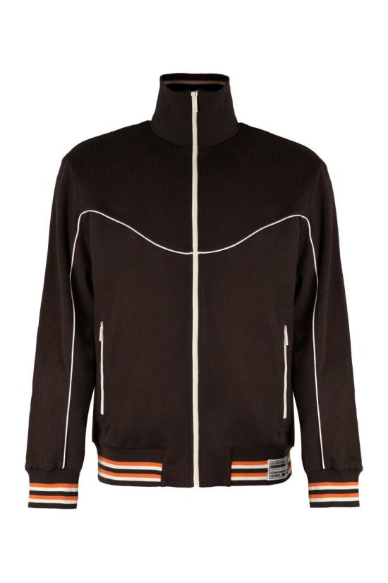 25FW 골든구스 니트 트랙수트 집업 자켓 GUP02335P002149 55259 BROWN