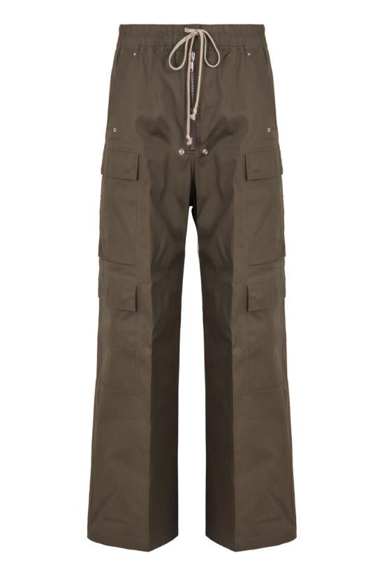 25FW 릭 오웬스 카고벨라스 팬츠 RU02E1339TE 25 GREEN