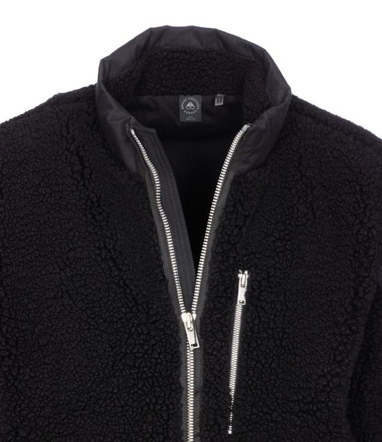 25FW 무스너클 SAGLEK 플리스 집 자켓 SAGLEK 플리스 집  M35MS601292 Black - MOOSE KNUCKLES