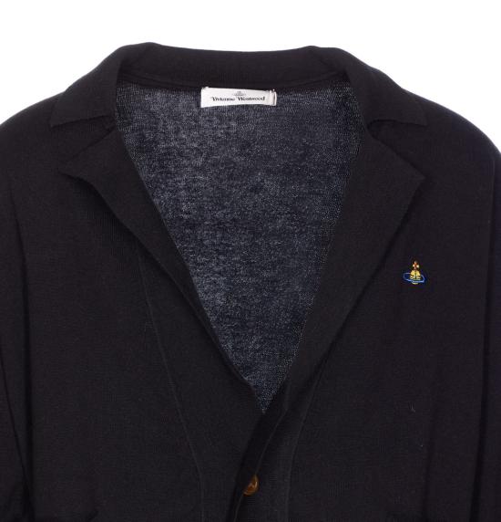 25FW 비비안웨스트우드 SAMUEL 사무엘 가디건  2701002MY001VN401 Black - VIVIENNE WESTWOOD