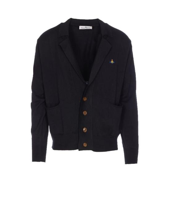25FW 비비안웨스트우드 SAMUEL 사무엘 가디건  2701002MY001VN401 Black