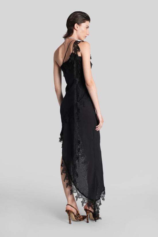 25FW 블루마린 롱 원피스 425438 2A674A Black - BLUMARINE