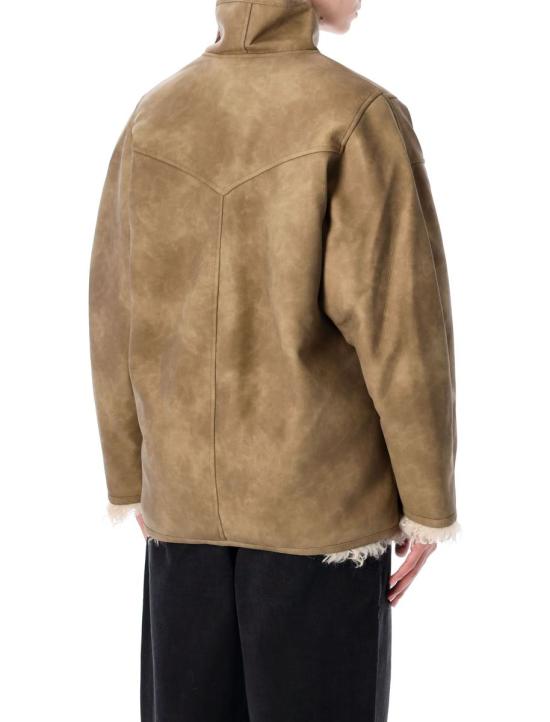 25FW 이자벨마랑에뚜왈 무톤 25AMA0427FAC3A01E 50TA Brown - ISABEL MARANT ETOILE