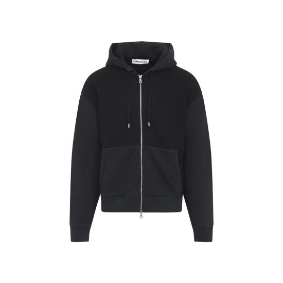 25FW 아워레가시 집업 니트 M2256RP Black