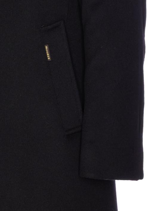25FW 무레르 코트 BONDFURLEU0001 Black - MOORER