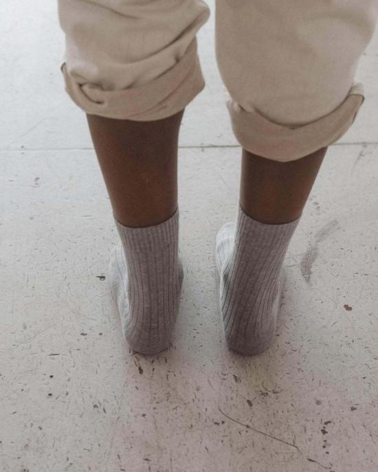  베이스레인지 양말 리브 오버 앵클 - BASERANGE