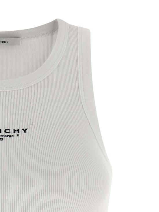 25FW 지방시 민소매 티셔츠 BW70FPP75N100 - GIVENCHY