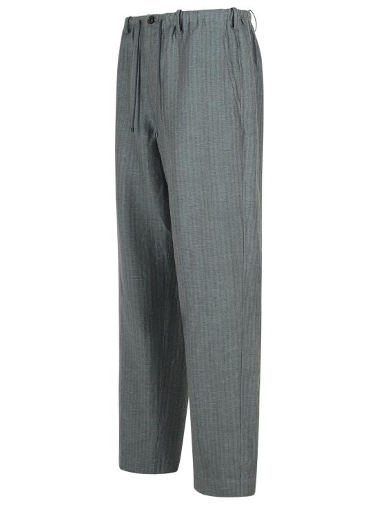 25SS 드리스 반 노튼 스트레이트 팬츠 020906 1307506 Grey - DRIES VAN NOTEN