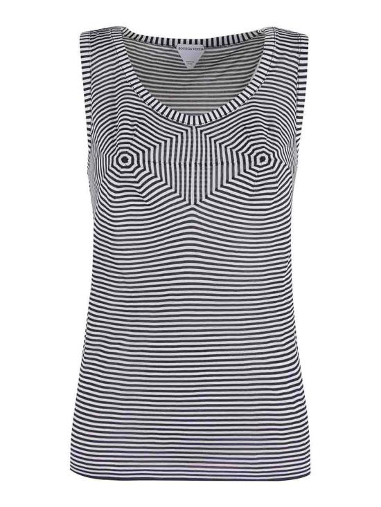  보테가베네타 민소매 티셔츠 730445V2PM04096 White