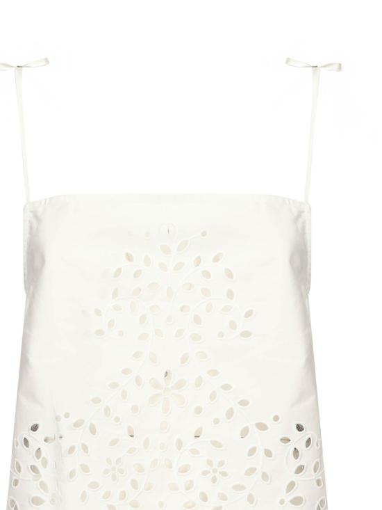 25SS 셀프 포트레이트 민소매 티셔츠 SS25138TWHITE White - SELF PORTRAIT