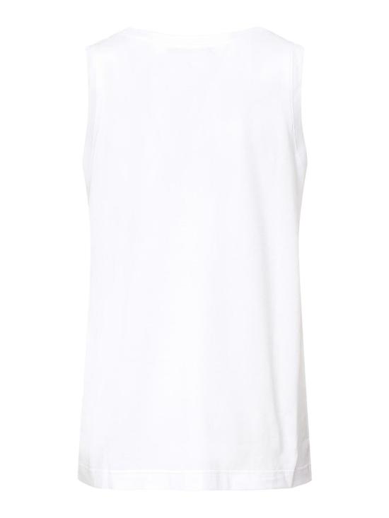  돌체앤가바나 민소매 티셔츠 G8QJ5TG7N7AW0800 White - DOLCE & GABBANA