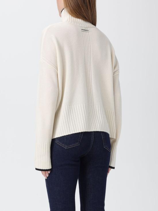 25FW 핑코 터틀넥 105446A2Q9 Z13 White - PINKO