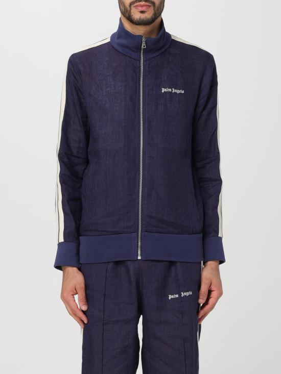 25FW 팜앤젤스 긴팔 티셔츠 PMBD072S24FAB001 4603 Navy