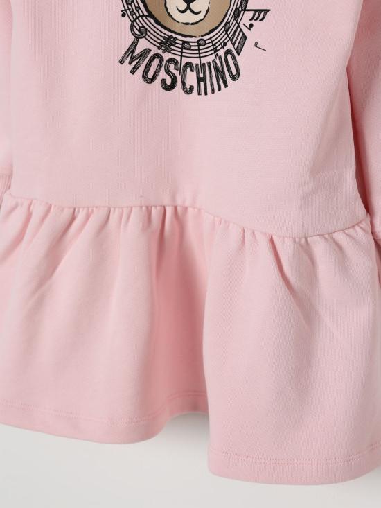 25FW [키즈] 모스키노 원피스 HDV0GSLCA23 50209 Pink - MOSCHINO