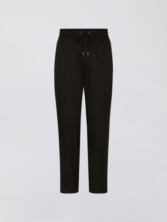 25FW 돌체앤가바나 스트레이트 팬츠 GYACETGG731 N0000 Black