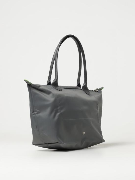 26SS 롱샴 르 플리아쥬 그린 M 토트백 L2605919 P66 Grey - LONGCHAMP