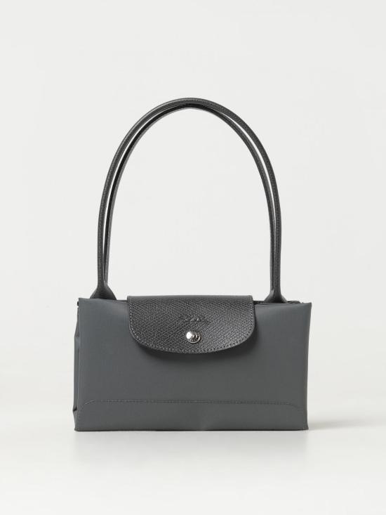 26SS 롱샴 르 플리아쥬 그린 M 토트백 L2605919 P66 Grey - LONGCHAMP