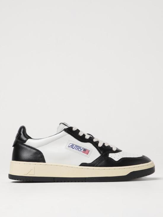 26FW 오트리 메달리스트 로우 스니커즈 AULMWB01 White