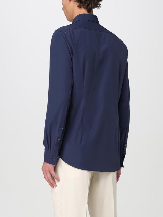 25FW 마이클 코어스 긴팔 셔츠 MD0MD91399 463 Blue - MICHAEL KORS