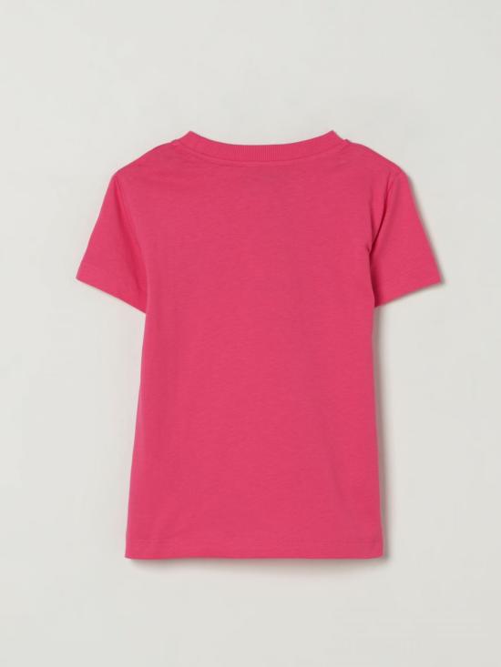 25FW [키즈] 모스키노 티셔츠 HRM058LAA10 50541 Raspberry - MOSCHINO