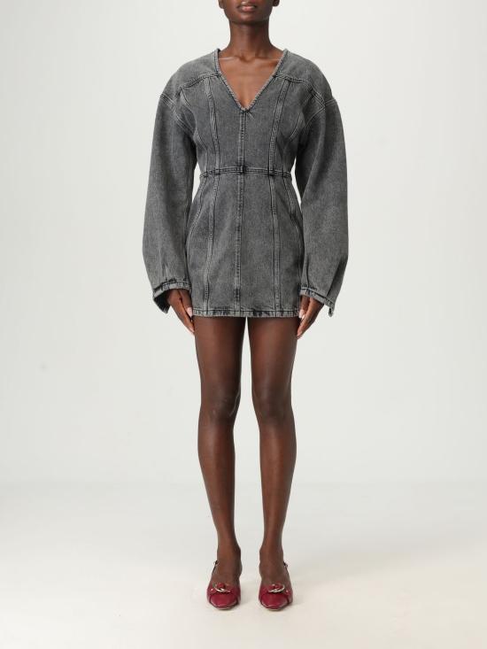 25FW 하이쿠레 숏 원피스 HEW08099DF119 L0895 Grey