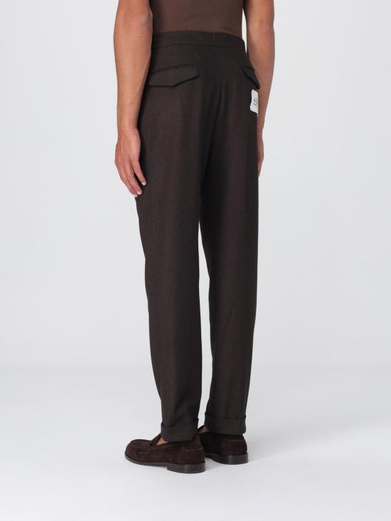 25FW 돌체앤가바나 스트레이트 팬츠 GV6LETFURNC M3977 Brown - DOLCE & GABBANA