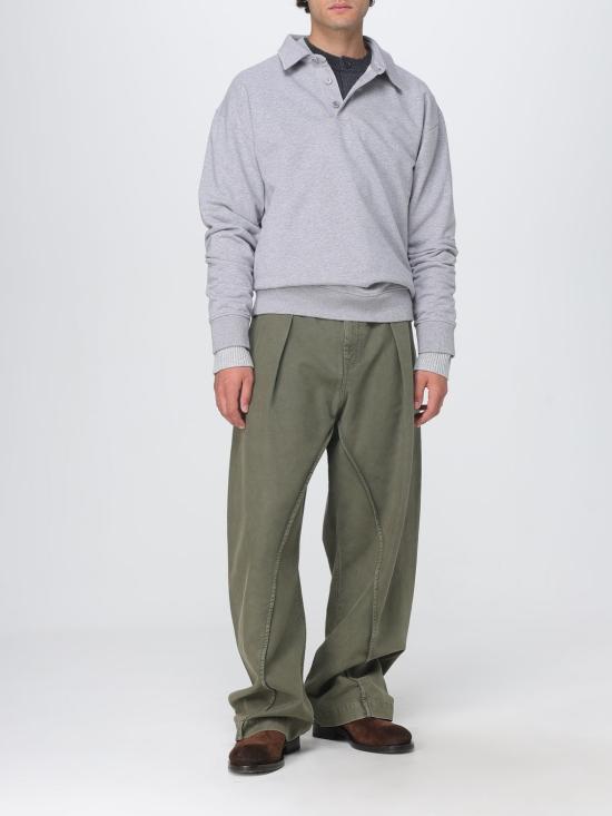 25FW JW앤더슨 폴로 티셔츠 JO0275PG1632 945 Grey - JW ANDERSON