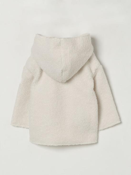 25FW [키즈] 테디 앤 미노우 캐주얼 자켓 A25TGP0001PE033 102 White - TEDDY & MINOU