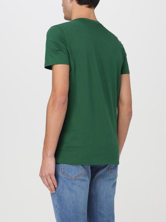 26SS 라코스테 피마 코튼 저지 크루넥 티셔츠 TH6709 132 Green - LACOSTE