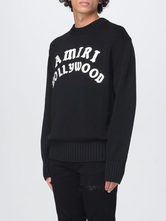 25FW 아미리 스웨터 AMKNCW1094 Black - AMIRI