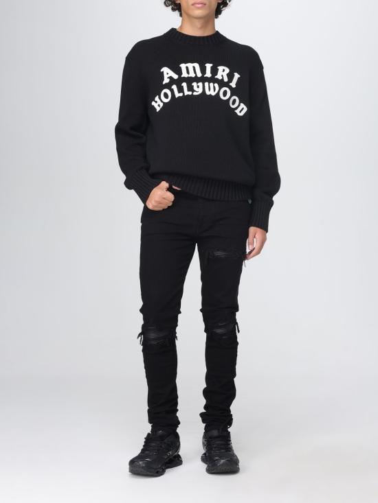 25FW 아미리 스웨터 AMKNCW1094 Black - AMIRI