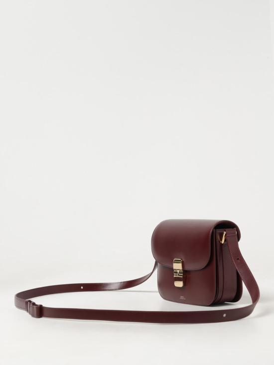 26SS 아페쎄 그레이스 스몰백 PXBMWF61413 GAE Burgundy - A.P.C.