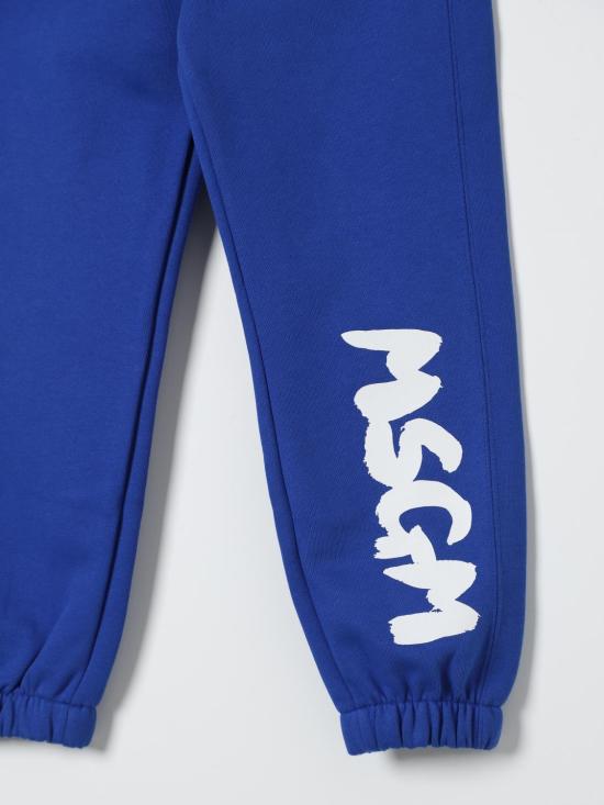 25FW [키즈] 엠에스지엠 트레이닝/조거 팬츠 F4MSJUFP063 130 Royal Blue - MSGM